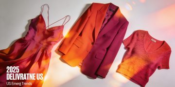 2025 Color Palettes: 3 Dominant Hues Shaping US Fashion Trends