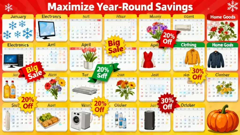 Seasonal Shopping Calendar: Your 12-Month Blueprint for Maximizing Discounts