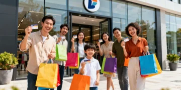 Diverse shoppers with loyalty cards, embodying understanding loyalty programs.